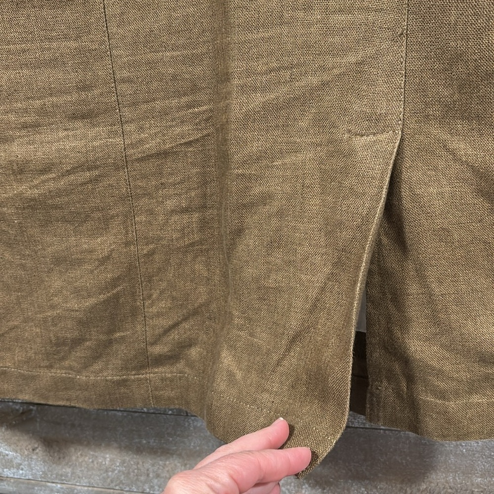Haspel 100% Linen Sport Coat | Brown | Men’s 42 Short | Classic Summer Blazer - Picture 12 of 14
